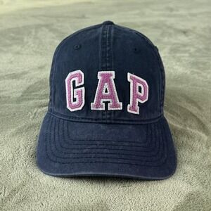 Gap Hat Cap Strap Back Adjustable Mens M Blue Embroidered GAP Logo Baseball